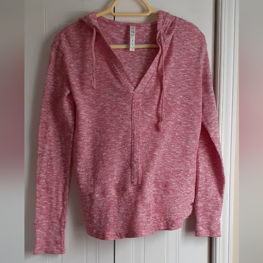 Ripzone red and white womens sweater